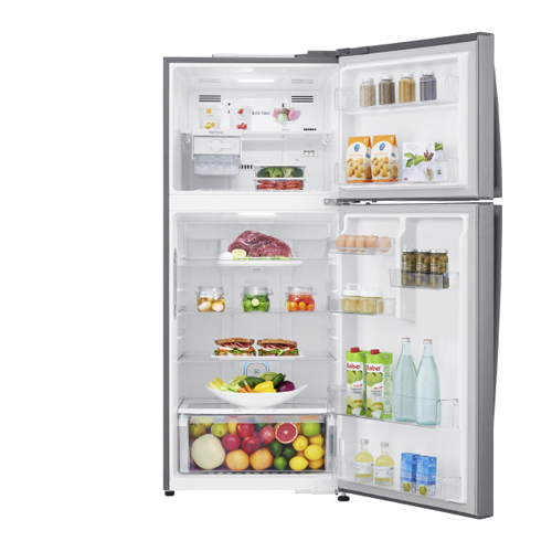 LG Kulkas Two Door 437 L - GN-H432HLHN